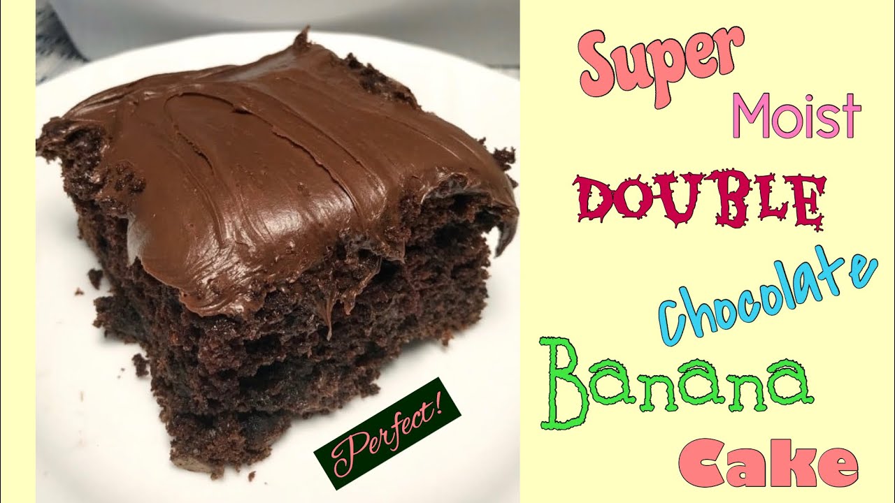 BETTY CROCKER SUPER MOIST DOUBLE CHOCOLATE BANANA CAKE YouTube