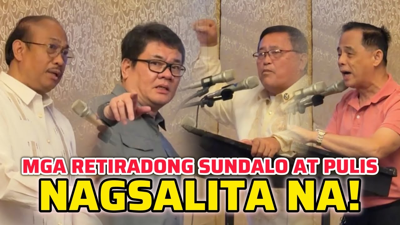 MGA RETIRADONG SUNDALO AT PULIS NAGSALITA NA!