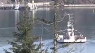 Celebrity Longest Cable Ferry in the World - Buckley Bay Ferry, Denman and Hornby Isl Vancouver Island, BC Wealth