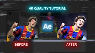 How To Get 4K Quality In After Effects After Effects Cc Topaz Settings