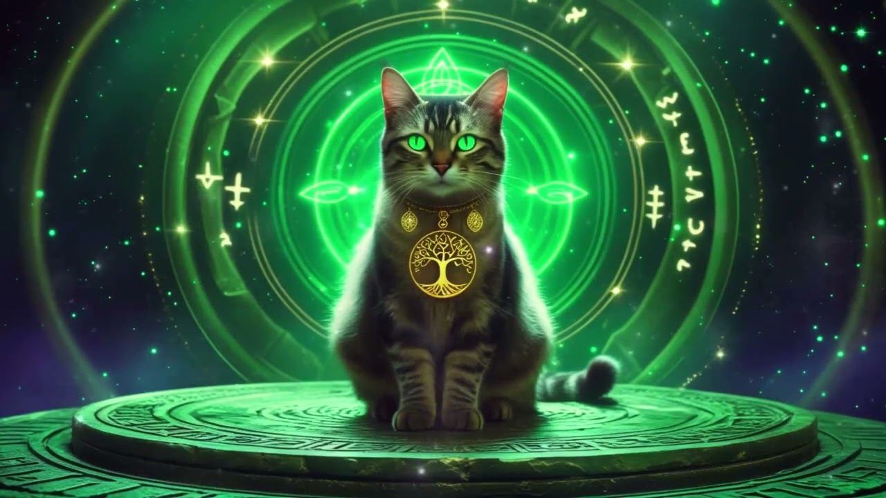 Meditation Music for Positive Energy - Radiant Good Fortune and High Vibes - The High Energy Cat