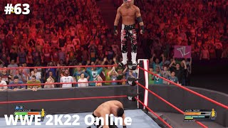 WWE 2K22 Online #63 - Intense 1 on 1 match with a friend