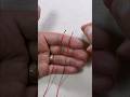 A strong and simple knot. Sewing Tips and Tricks !! #shorts #hacks #tipsandtricks #sewingideas