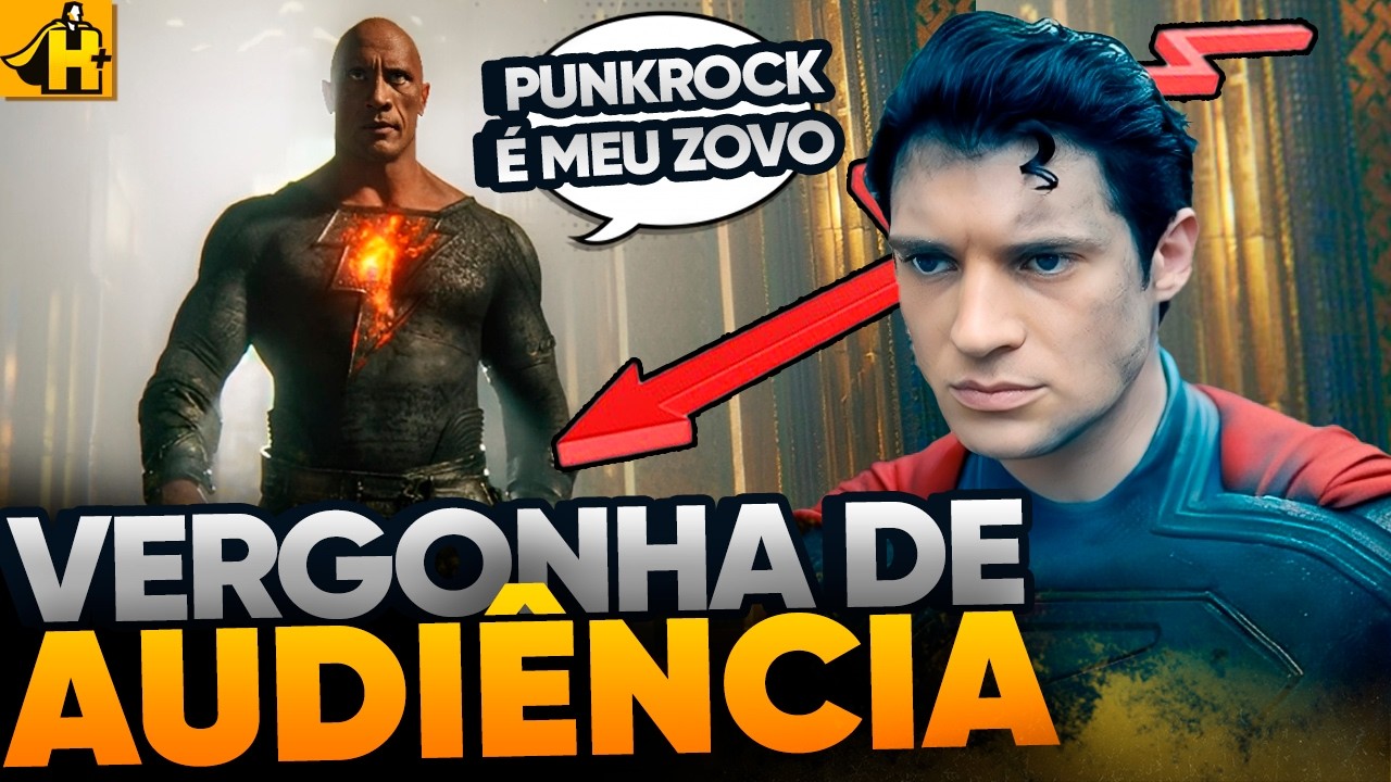 SUPERMAN PASSA VERGONHA NO STREAMING E PERDE PRA MARVEL E ADÃO NEGRO
