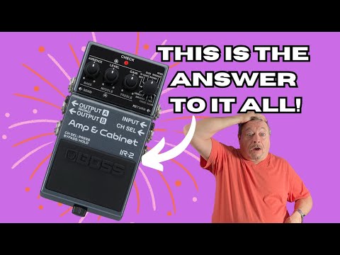 BOSS IR 2 AMP & CABINET PEDAL - YouTube