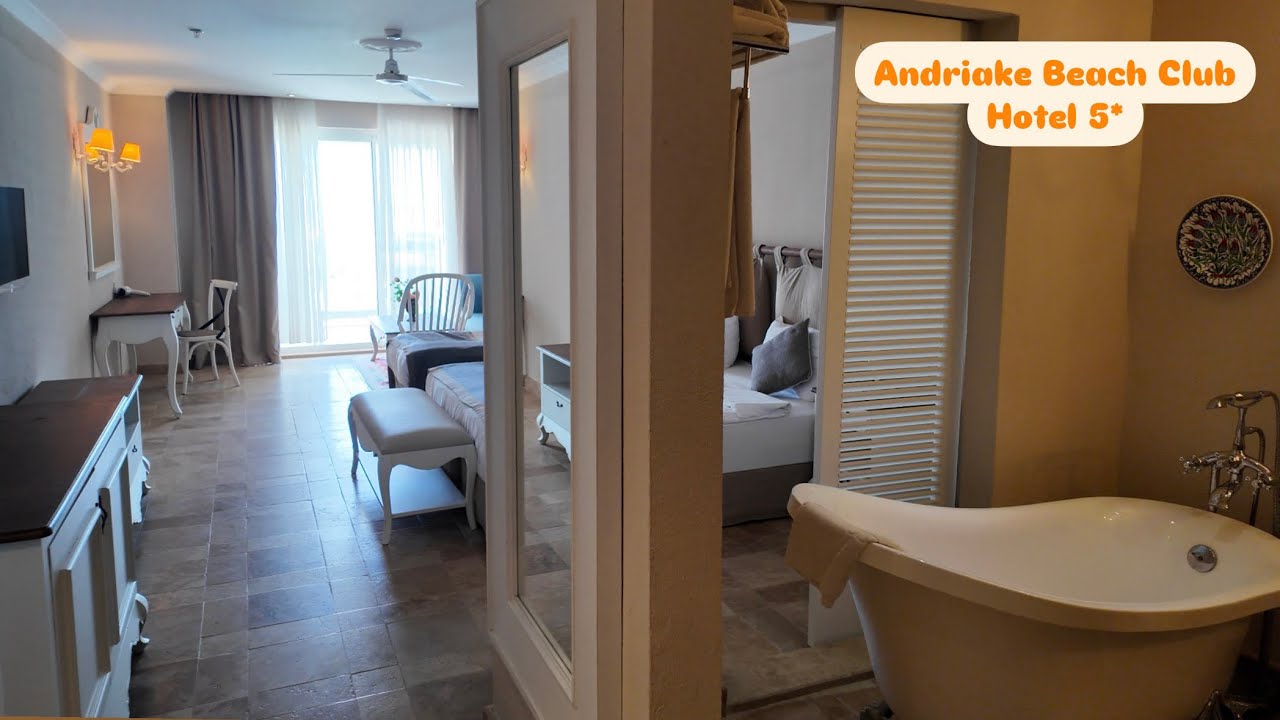 Обзор номера в Отеле Andriake Beach Club Demre. Турция 2025 на всё включено.