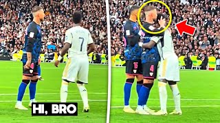 Sergio Ramos Kiss Vinicius Jr at Bernabéu against Real Madrid 😍❤️