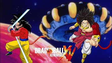 Dragon Ball Xenoverse SSJ4 Broly Vs SSJ4 Goku Super Battle