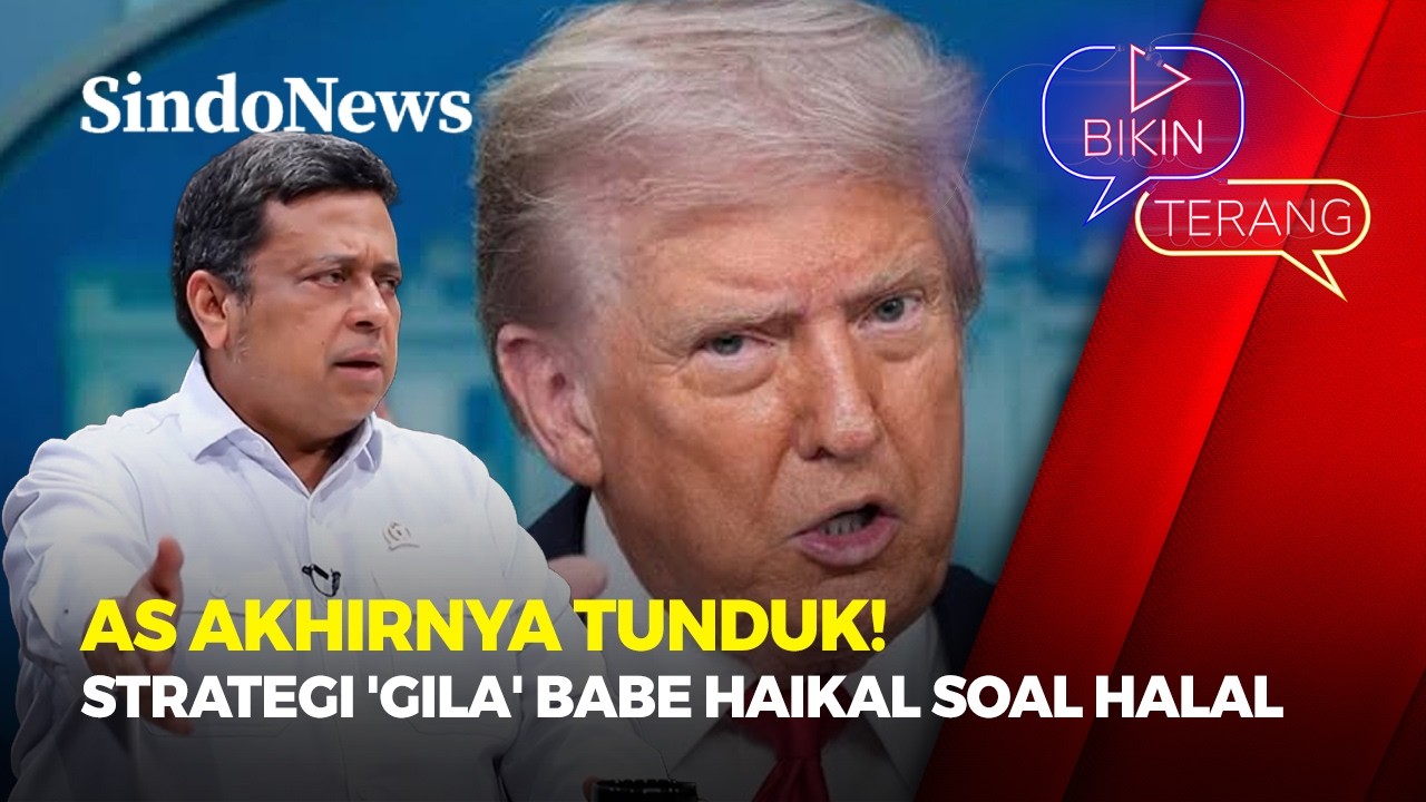 Cara 'Gila' Haikal Hassan Paksa AS Ikuti Standar Halal Indonesia! | Bikin Terang