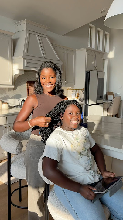 Hair day for my Princess 👑 She’s ready for picture day! 🥹🥰