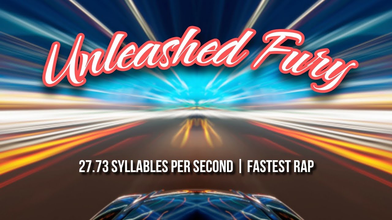 Unleashed Fury | 27.73 Syllables per second | Fastest rap | Dynamic Tabla