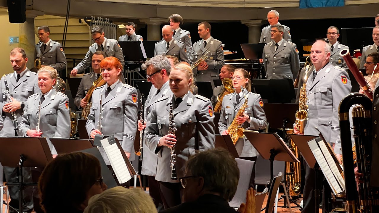 Märkische Heide (Deutsche Marschmusik) Stabsmusikkorps der Bundeswehr 17. Benefizkonzert 10.03.2023