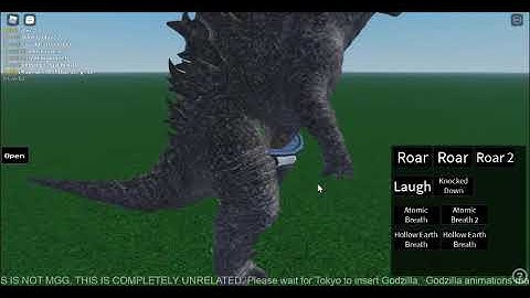 Mesh godzilla testing