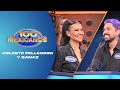 ¡Enamorados esposos, ahora contrincantes! Celeste Pellegrini vs. Banaz | 100 Mexicanos