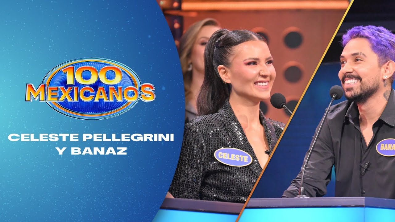 ¡Enamorados esposos, ahora contrincantes! Celeste Pellegrini vs. Banaz | 100 Mexicanos