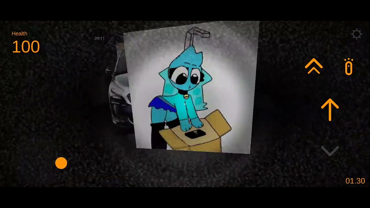 Sprunki Aqua and Gray. Pinki Jelly. Vehicle. Azel. Obunga. In Nextbot GMod