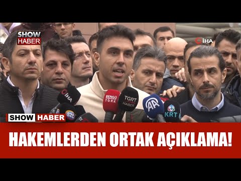 Hakemlerden ortak Halil Umut Meler açıklaması!