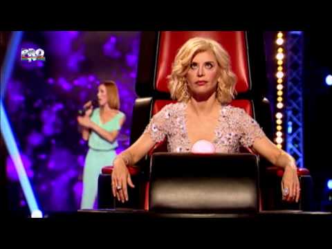 Aliona Munteanu - Halo (Beyonce) - Vocea Romaniei 2014 - Auditii pe nevazute Ep. 3