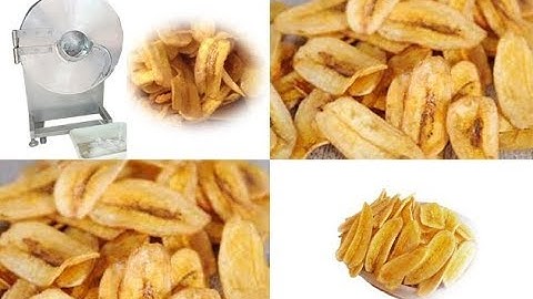 Long Banana Chips Cutting Machine Price In Coimbatore丨Oval Banana Chips Slicer Machine Philippines
