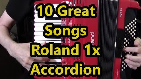~Roland 1x Accordion 10 Great Songs, Dale Mathis Accordion