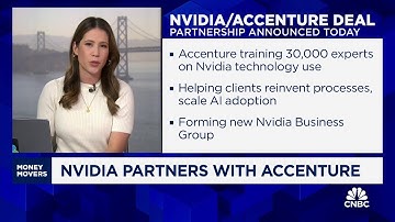 Nvidia partners with Accenture to encourage adoption of AI