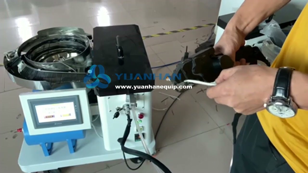 Handheld Cable Tie Fastening Machine YH-120S | Handheld Zipper Tie Machine - Yuanhan