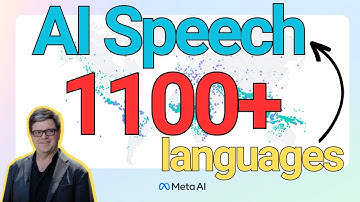 🔥 Meta AI Speech Model MMS AI is MASSIVE!