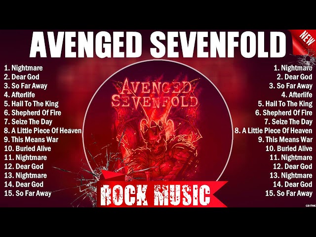 Avenged Sevenfold Greatest Hits Playlist Full Album ~ Best Of Rock Songs Collection Of All Time class=