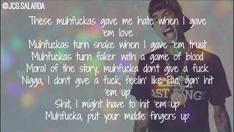Tyga - Muh Fucka ft. E.A ( Lyric Video )