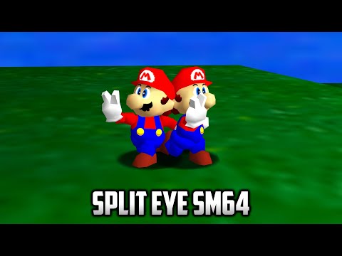 ⭐ Super Mario 64 - Split Eye SM64 - 4K