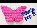 Diy piñata POP IT mariposa🦋[FÁCIL] Cómo hacer piñata pop it 🦋butterfliy pink🌸para PRINCIPIANTES