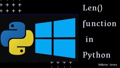Len() Function || Usage of it || Len function with For Loop  #python3 #python #programming