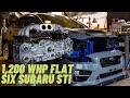 Building a 1,200 WHP Flat 6 Subaru STI