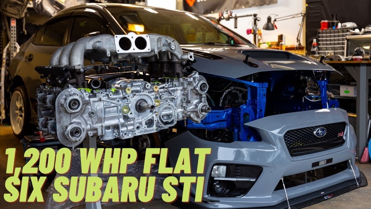 Building a 1,200 WHP Flat 6 Subaru STI