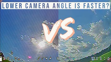 Lower Your Camera Angle To Go Faster??????