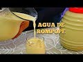 Como Hacer AGUA DE ROMPOPE 🥤TIPO LA MICHOACANA MUY CREMOCITA