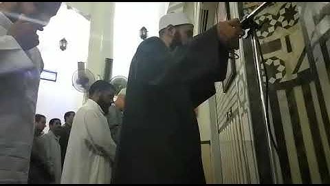 صلاة الجمعه واشهار عقد زواج من مسجد عثمان الشيخ مصطفى الحداد كرداسة يوم الجمعه سورة الحشر والقارعة