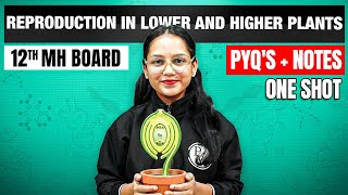 Reproduction In Lower And Higher Plants Class 12 One Shot Biology  Maharashtra Board