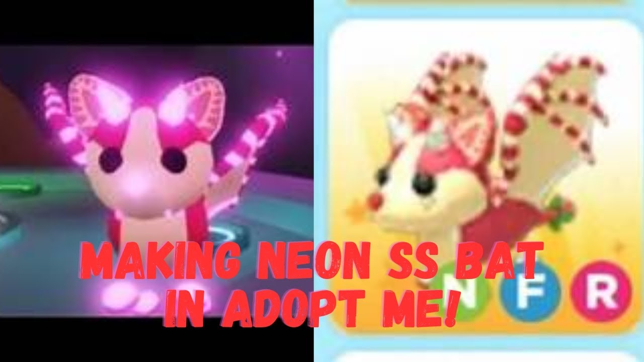 Making Neon SS Bat In Adopt Me Roblox! YouTube