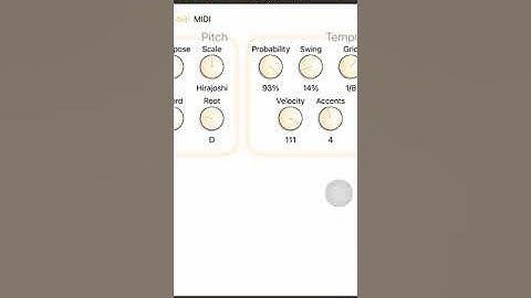 (AUM) Cality MIDI manipulates #Korg Gadget Shakuhachi sound !!(Xiao 簘樂）