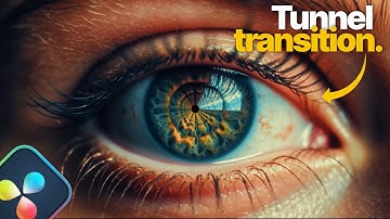 3D Tunnel Effect Davinci Resolve