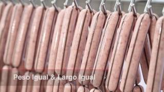 SAUSAGE HIGH SPEED LINKING AND HANGING SYSTEM FOR ARTIFICIAL CASING \