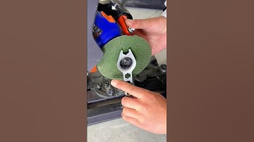 Practical multifunctional angle grinder wrench #tools