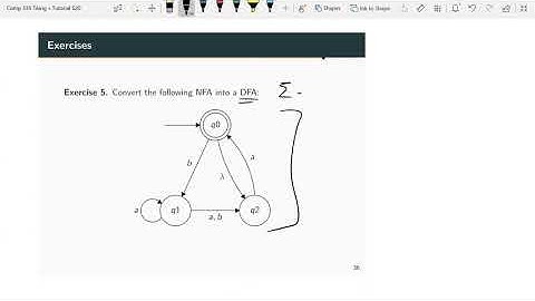 Tutorial 3 - NFA to DFA conversion