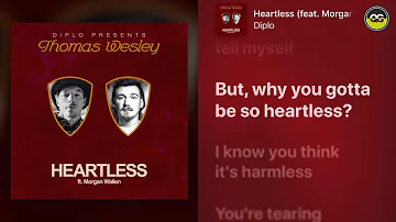 HEARTLESS - Diplo ft. Morgan Wallen (Animated Lyrics)  |  Apple Music