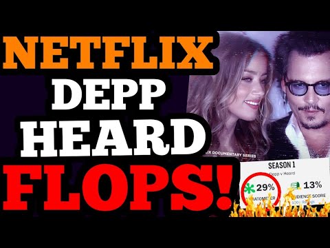 Netflix’s Johnny Depp vs Amber Heard FLOPS as Heard LOSES AGAIN!