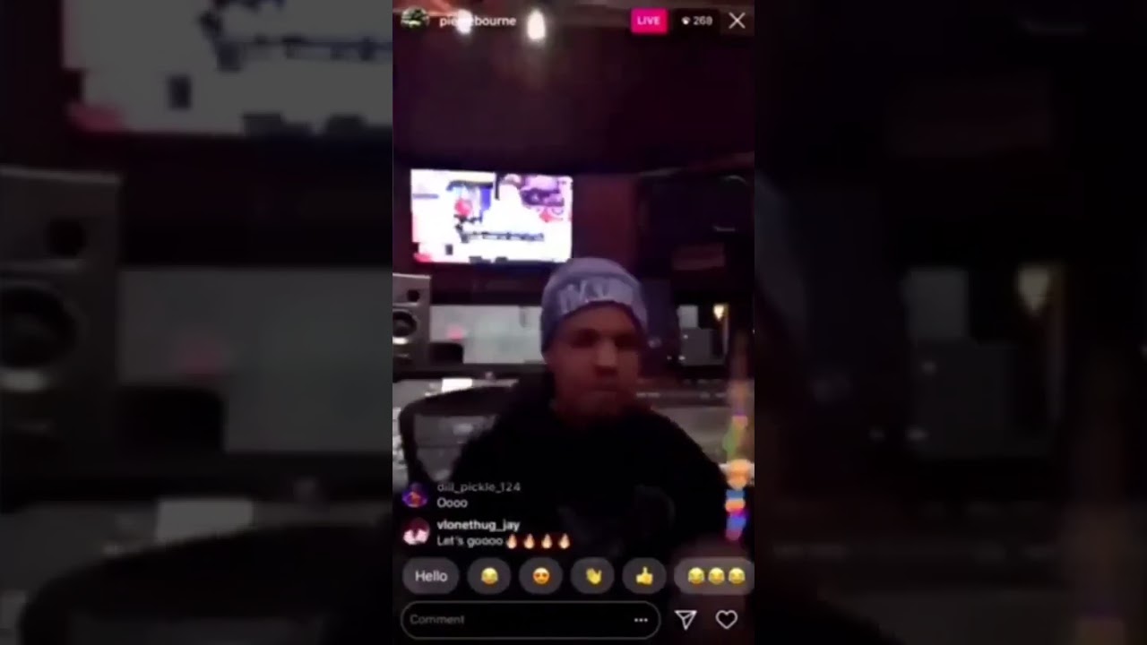 Παρακολούθηση Pi'erre Bourne plays OG "Be Mine" beat on IG Live (2018) στο YouTube Παρακολούθηση Pi'erre Bourne plays OG "Be Mine" beat on IG Live (2018) στο YouTube