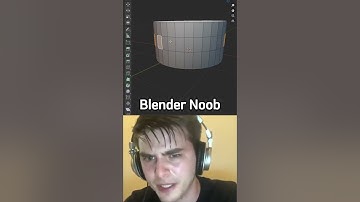 Noob vs Pro Artist Bridge Faces in Blender🔥