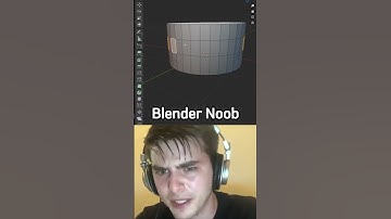 Noob vs Pro Artist Bridge Faces in Blender🔥