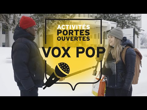 Vox pop activités Portes ouvertes – Où vous-voyez vous dans cinq ans?